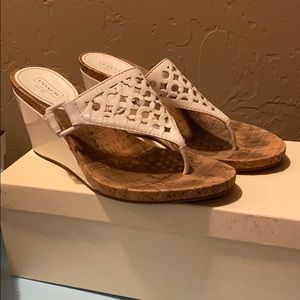 White Coach wedge